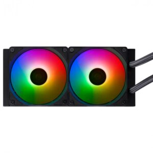 Water Cooler PCYes NIX 2, ARGB, 240mm, AMD/Intel, Preto - Imagem 2
