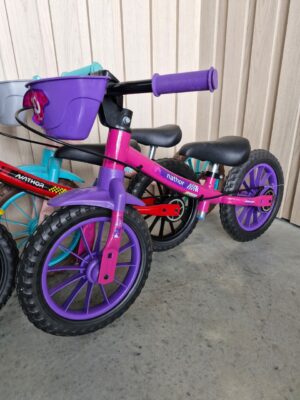 Bicicleta Equilibrio Balance Sem Pedal Aro 12 Nathor