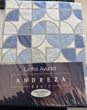 Lençol de Solteiro Avulso Andreza 100% Poliester 88cmx1,88m x 18cm