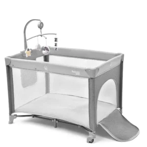 Berço Desmontável DayDream 0-15 Kg Cinza Multikids Baby - BB404 - Imagem 3