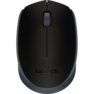 Mouse sem fio Logitech M170 Preto com Grafite