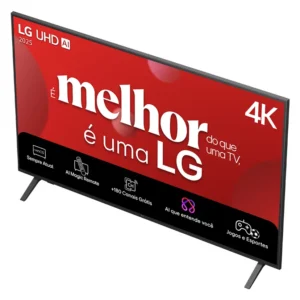 Smart TV 4K 50" LG Ultra HD 50UA8550PSA com Processador a7 Gen8 AI, Otimizador de Jogos, Wi-Fi, Bluetooth, webOS 25 e Co - Imagem 2