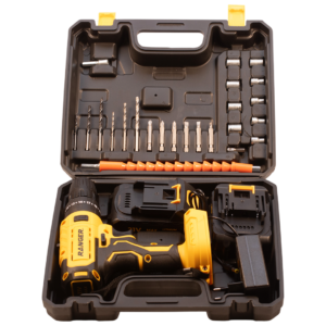Parafusadeira Com impacto 21V  2 Baterias Com Maleta e 25 Aessórios  RPL-0210-02 Ranger - Imagem 3