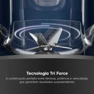 Liquidificador Electrolux 1500W 3.2L Efficient TriForce 15 Velocidades Cinza (EBL1500) 220 Volts - Imagem 6