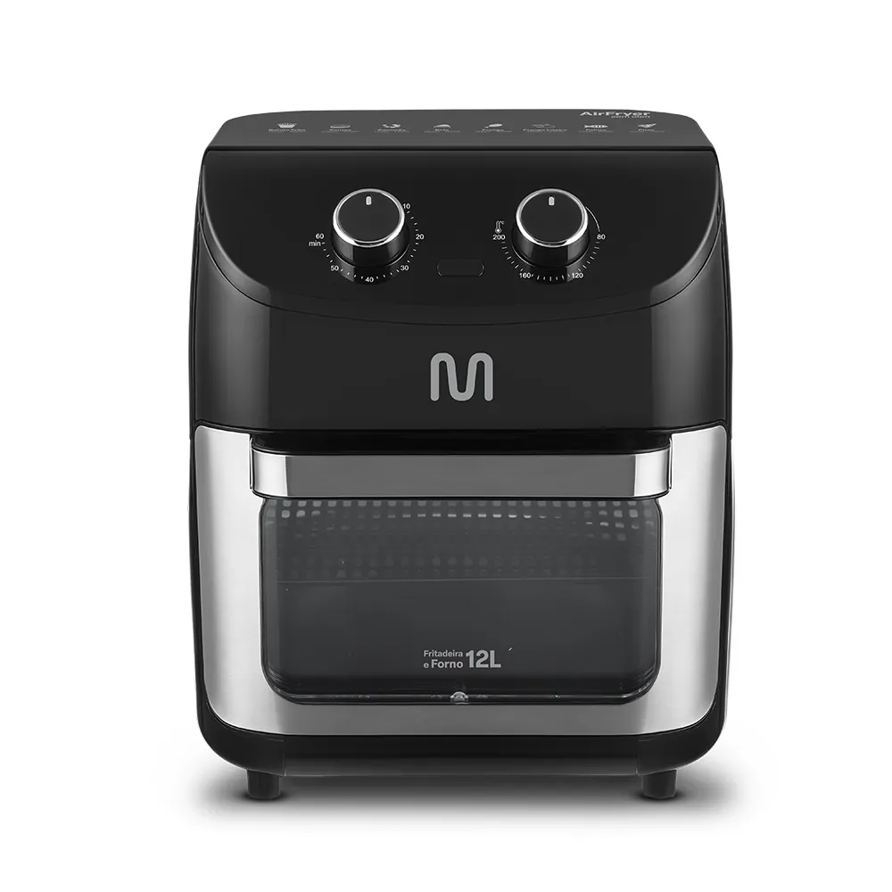 f6d59e0b7de53df0e0e2fb26792435d8.webp Air Fryer Forno 12L 1700W - 220v Multi - GO228 - Imagem 1