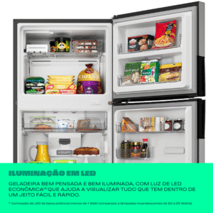 Geladeira Frost Free Duplex Consul 455 Litros Inox CRM53MKBNA INOX 220V - Imagem 7