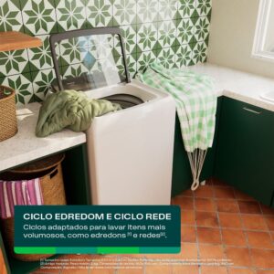 Máquina de Lavar 14kg Branca Consul com Modo Eco CWN14ABBNA 220V - Imagem 5