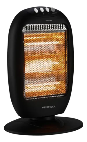 Aquecedor Ambiente Halogeno Oscilante 1200W (220V) - Imagem 3