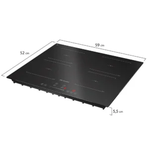 Cooktop Mueller 4 Bocas de Indução com Turbo MCN4BK 220V - Imagem 8