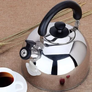 Chaleira Inox 2L com Apito Inox - Imagem 2