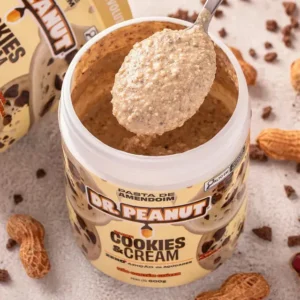 Pasta de amendoim sabor Cookies & Cream 600g - Imagem 2