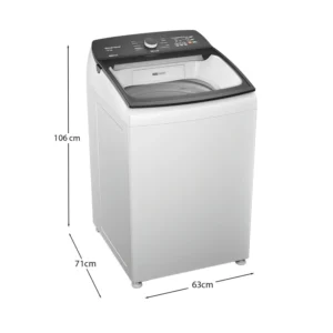 Máquina de Lavar Brastemp 16Kg Branca com Ciclo Tira Manchas Advanced e Smart Sensor - BWF16AB 220V - Imagem 9