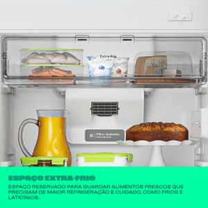 Geladeira Frost Free Duplex Consul 455 Litros Inox CRM53MKBNA INOX 220V - Imagem 5