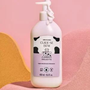Loção Desodorante Hidratante Corporal Cuide-se Bem Deleite 400ml - Imagem 3