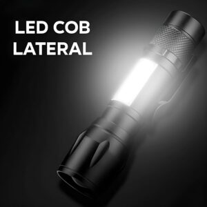 Lanterna Mini com Estojo B-max 8400 3 Modos de Luz - Imagem 4