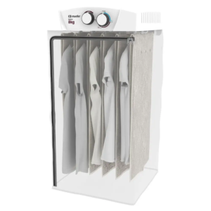 Secadora de Roupa Mueller Solaris 8 kg com timer ar quente e frio 6 varões e 5 cabides 220V