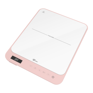 Cooktop de Indução Fischer 1 Boca Cor Rosa Bivolt Touch Screen Portátil - Imagem 8