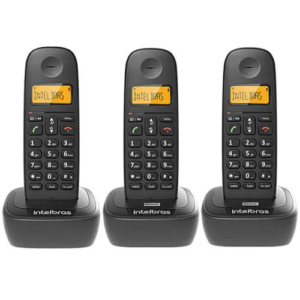 Kit Telefone Sem Fio Com 2 Ramais TS 2513 Intelbras - Imagem 2