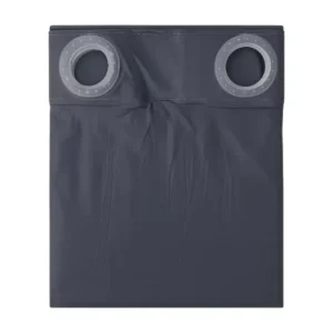 Blackout em Pvc Ilhós Cinza Bella Janela 2,30m x 2,60m