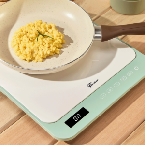 Cooktop de Indução Fischer 1 Boca Cor Pistache Bivolt Touch Screen Portátil - Imagem 3