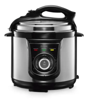 Panela De Pressão Elétrica Elgin 4 Litros Segura 840w Preto