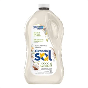 Lava Roupa Líquido GIRANDO SOL Coco 3L