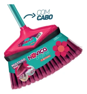 Vassoura Multiuso Original Noviça c/ Cabo
