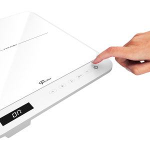 Cooktop de Indução Fischer 1 Boca Cor Branco Bivolt Touch Screen Portátil - Imagem 5