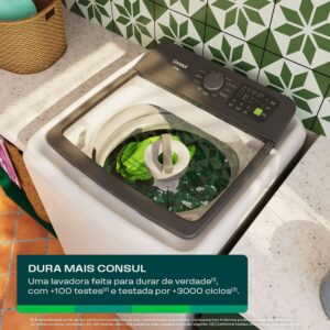 Máquina de Lavar 14kg Branca Consul com Modo Eco CWN14ABBNA 220V - Imagem 3