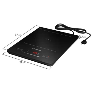 Cooktop de Indução Portátil Mueller 1 Boca MCN1BK Bivolt - Imagem 5