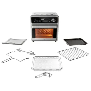 Forno Fryer 15 Litros Inox 2 em 1 com Painel Digital Dako Eletrodomésticos - Imagem 4