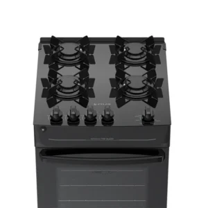 Fogão 4 Bocas Atlas Mônaco Top Glass, Mesa de Vidro, Bivolt, Preto - Imagem 5