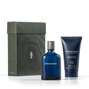Kit Presente Connexion Desodorante Colônia Masculino + Creme Pré e Pós-barba
