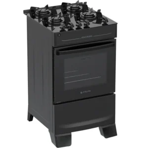Fogão 4 Bocas Atlas Mônaco Top Glass, Mesa de Vidro, Bivolt, Preto - Imagem 6