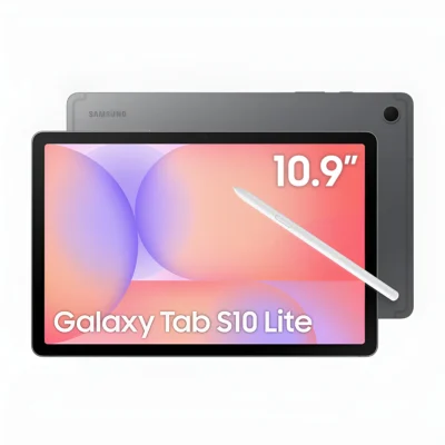 Tablet Samsung Galaxy S10 Lite 10.9" Android 15 128GB Exynos 1380 Wi-fi 8MP Caneta S Pen Capa Protetora Cinza