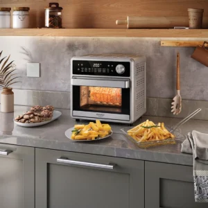 Forno Fryer 15 Litros Inox 2 em 1 com Painel Digital Dako Eletrodomésticos - Imagem 3