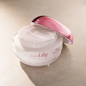 Creme Acetinado Desodorante Hidratante Corporal Love Lily 250G - Imagem 2