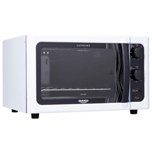 Forno de Bancada Elétrico Branco com Grill Dourador Dako Supreme 44 Litros