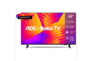 Smart Tv 43 Aoc Led Roku Full Hd Wi-fi 60hz Hdmi Usb 43s5155/78g