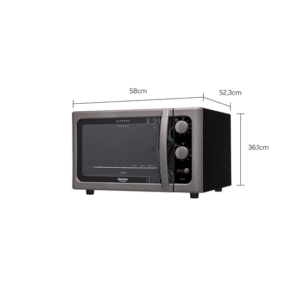 Forno de Bancada Elétrico Titanium com Grill Dourador Dako Supreme 44 Litros - Imagem 6