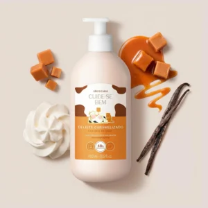 Loção Hidratante Desodorante Corporal Cuide-Se Bem Deleite Caramelizado 400Ml - Imagem 2