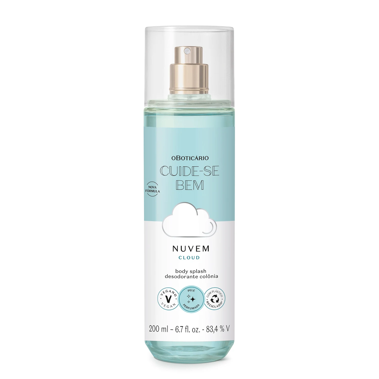 9a57d78a753493abe8467edf6305965d.webp Body Splash Desodorante Colônia Cuide-Se Bem Nuvem 200Ml - Imagem 1