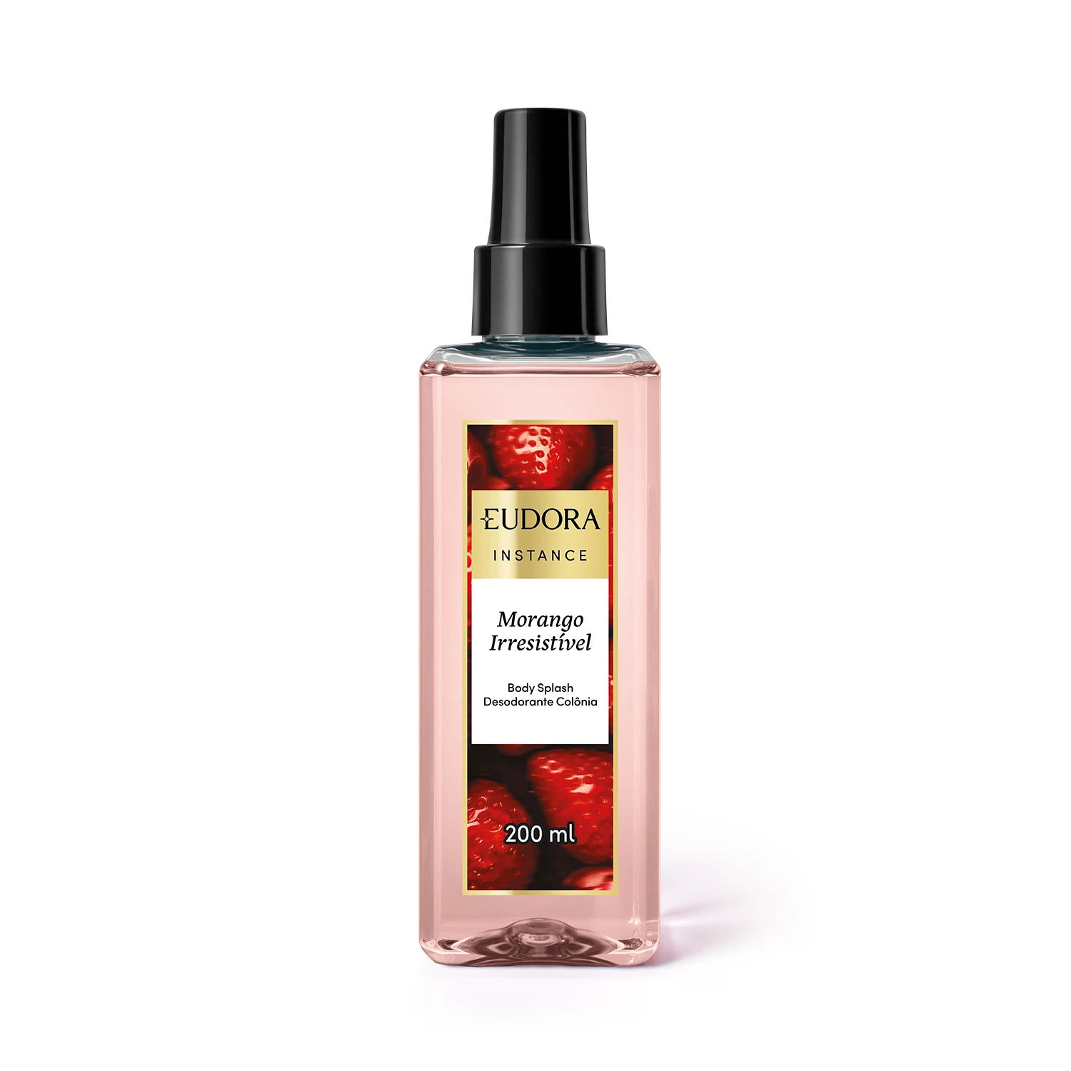 c07fb1b15ce11bcc8c055e4b2d019f98.webp Body Splash Desodorante Colônia Instance Morango Irresistível 200Ml - Imagem 1