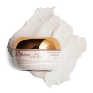 Creme Acetinado Hidratante Desodorante Corporal Lily Lumière 250G - Imagem 3