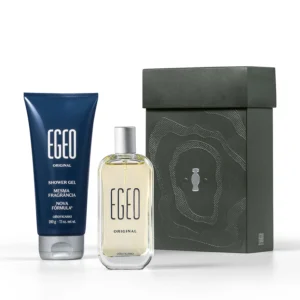 Kit Presente Egeo Original Desodorante Colônia Masculino + Shower Gel 3 em 1
