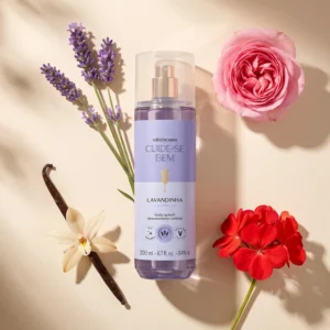 Body Splash Desodorante Colônia Cuide-Se Bem Lavandinha 200Ml - Imagem 2