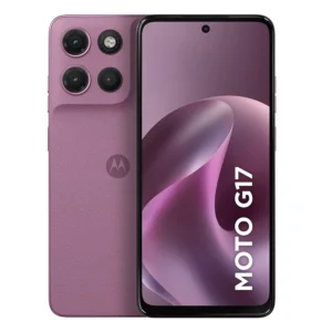 Smartphone Motorola Moto G17 4G, 256GB, 4GB RAM, Camera 50MP Sony Lytia 600, tela FHD 60hz, bateria 5200 mAh