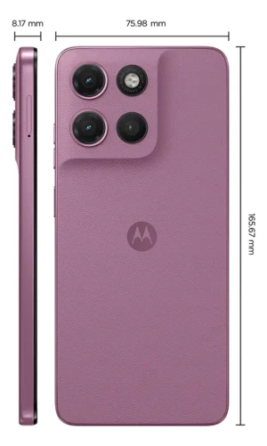 Smartphone Motorola Moto G17 4G, 256GB, 4GB RAM, Camera 50MP Sony Lytia 600, tela FHD 60hz, bateria 5200 mAh - Imagem 5