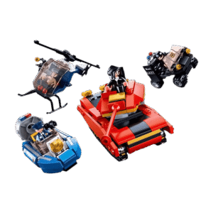 Blocos de montar Cidade Policial 460 Peças Multikids - BR1334 - Imagem 2