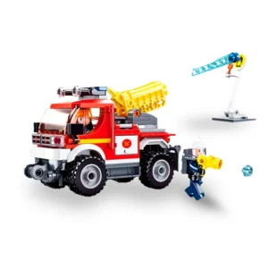 Blocos de Montar Caminhão de Bombeiro 192 Peças Multikids - BR2306 - Imagem 3